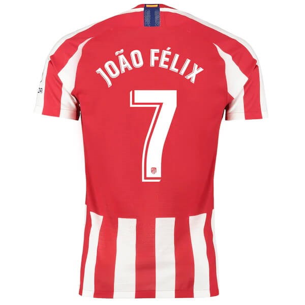 Thailand Trikot Atletico Madrid NO.7 João Félix Heim 2019-20 Rote Fussballtrikots Günstig